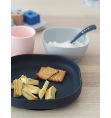 Beaba silikoninis 4vnt. pietų rinkinys, Night blue