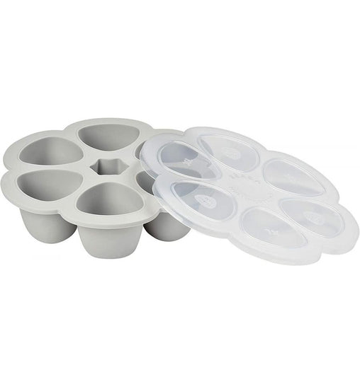 Beaba silikoninis kūdikio maisto konteineris Multiportions XL, 6x150ml, Grey