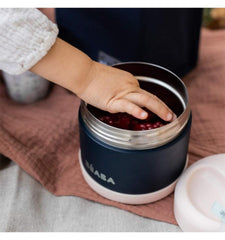 Beaba Thermo maisto indelis 500 ml - Spalva - Night Blue/ Light Pink