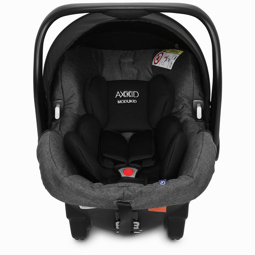 Automobilinė kėdutė Axkid Modukid Infant  i-Size 40-75 cm - Spalva - Granite Melange