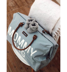 Childhome didelis mamos krepšys Mommy bag, Grey off white