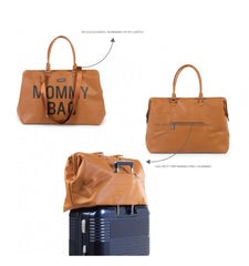 Childhome didelis mamos krepšys Mommy bag, Suede look