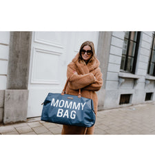 Childhome didelis mamos krepšys Mommy bag, Navy White