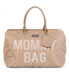 Childhome didelis mamos krepšys Mommy bag, Puffered beige