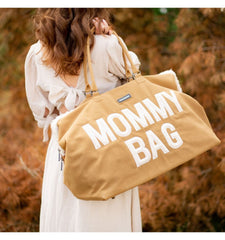 Childhome didelis mamos krepšys Mommy bag, Suede look