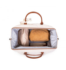 Childhome didelis mamos krepšys Mommy bag, Teddy off white