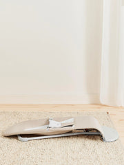 BABYBJÖRN gultukas - Bouncer Balance Soft - Spalva - Beige/Grey - light grey frame