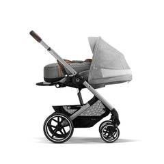 CYBEX Balios S Lux universalus 2in1 vežimėlis, Lava Grey (Silver Frame)
