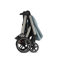 CYBEX Balios S Lux universalus 2in1 vežimėlis, Sky Blue (Taupe Frame)