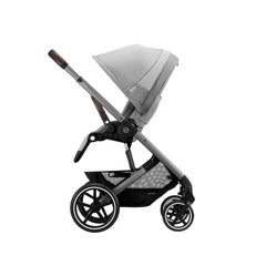 CYBEX Balios S Lux universalus 2in1 vežimėlis, Lava Grey (Silver Frame)