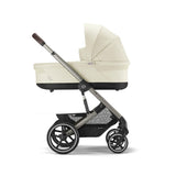 CYBEX Balios S Lux universalus 2in1 vežimėlis, Seashell Beige (Taupe Frame)