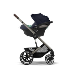CYBEX Balios S Lux universalus 2in1 vežimėlis, Sky Blue (Taupe Frame)
