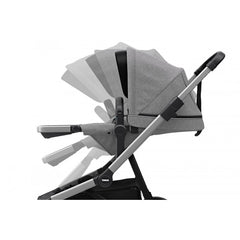 Thule Sleek - sportinukas (Aluminum/Gray Melange)