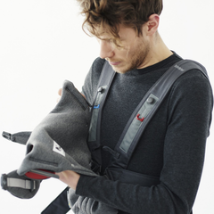 BABYBJÖRN - Kūdikių nešioklė - Mini Comfy cotton - Spalva - black