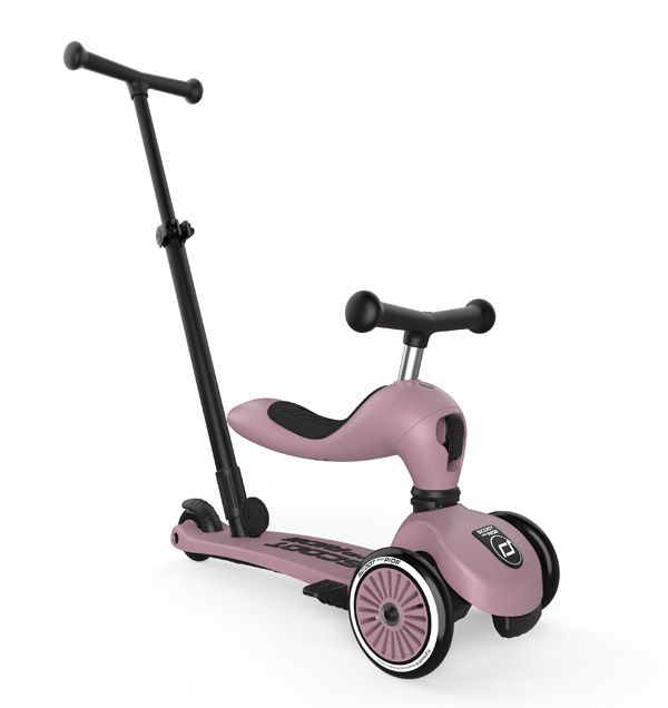 Scoot and Ride Stumiamas paspirtukas  Highwaykick 1 - rožinis