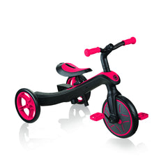 Globber triratukas Trike Explorer 4in1 - Raudonas