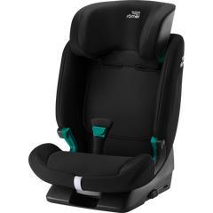 Britax Römer Evolvafix Space Black režimas su automobilio diržu