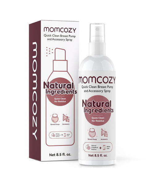 Momcozy nešiojamų pientraukių purškiamas valiklis