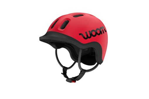 Dviratininko šalmas WOOM kids - 50-53 cm (S) -Red