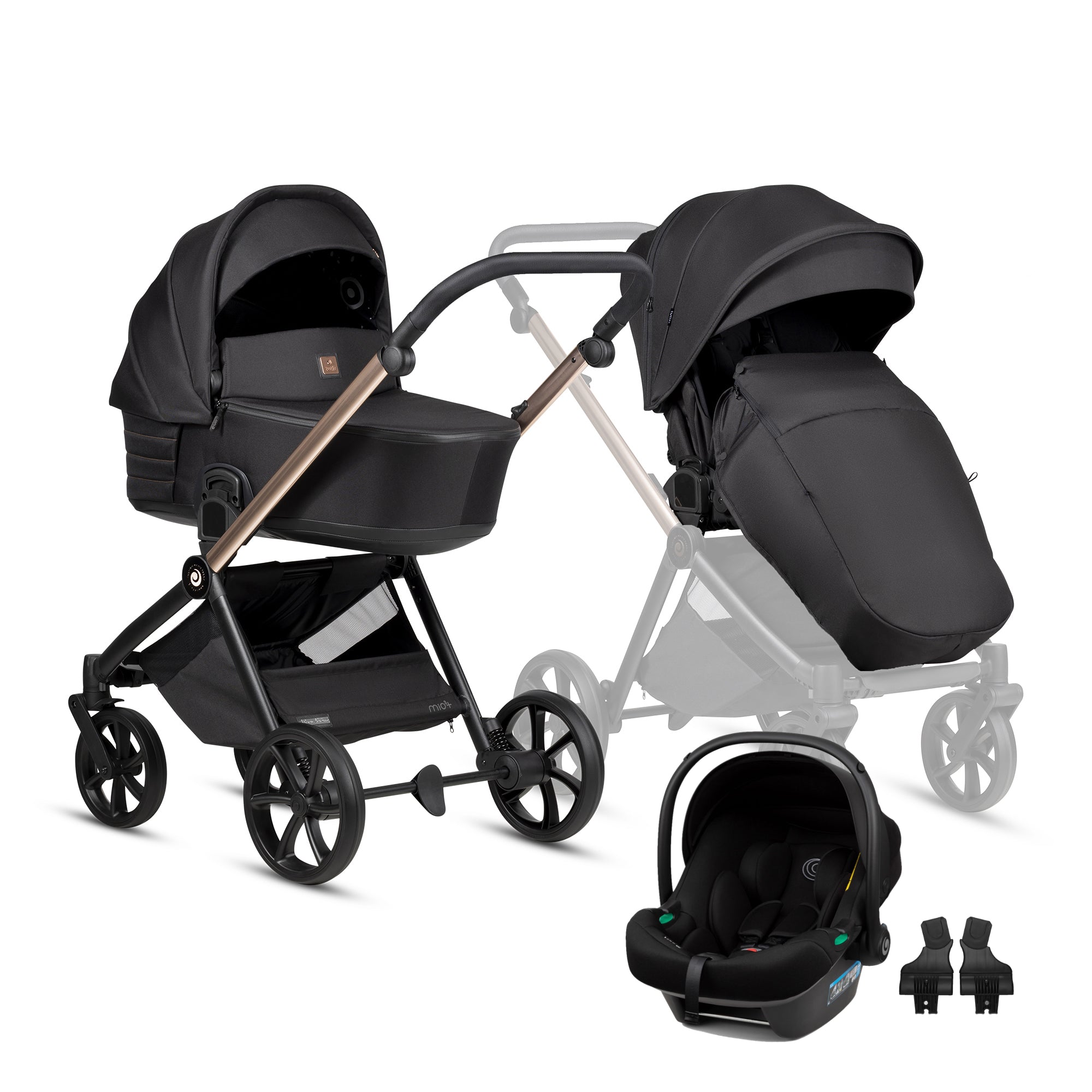 Tutis Mio3+ Thermo universalus vežimėlis 3in1 (292)