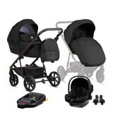 Tutis Viva6+ universalus vežimėlis 4in1 (070) + Tutis Elo Lux i-Size autokėdutė