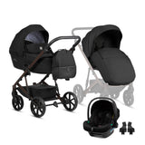 Tutis Viva6+ universalus vežimėlis 3in1 (070) + Tutis Elo Lux i-Size autokėdutė