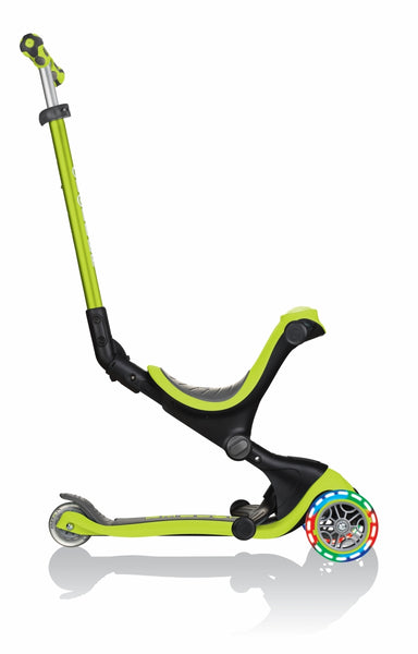 Paspirtukas Go Up Deluxe Lights-Žalias
