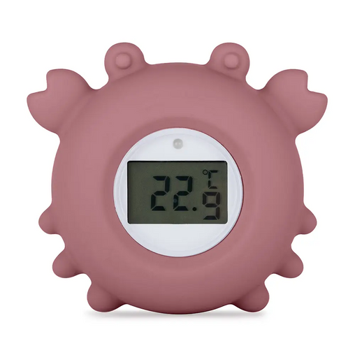 PETITE&MARS silikoninis skaitmeninis vandens termometras, Crab Caleb