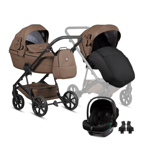 Tutis Viva6+ Teddy Limited Edition universalus vežimėlis kūdikiams 3in1 (110)