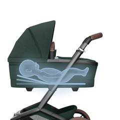 Maxi Cosi Fame vežimėlis 2in1 - Twillic Green