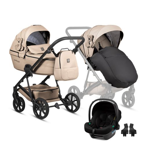 Tutis Viva6+ Teddy Limited Edition universalus vežimėlis kūdikiams 3in1 (111)