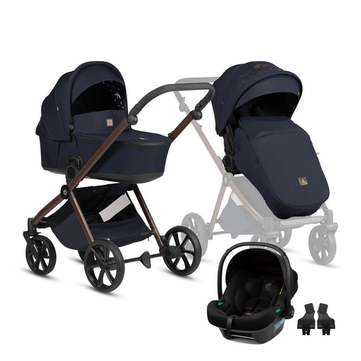 Tutis Mio3+ Thermo Midnight Limited Edition universalus vežimėlis 3in1 (015)