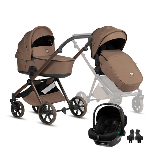 Tutis Mio3+ Thermo Brown Limited Edition universalus vežimėlis 1in1 (016)