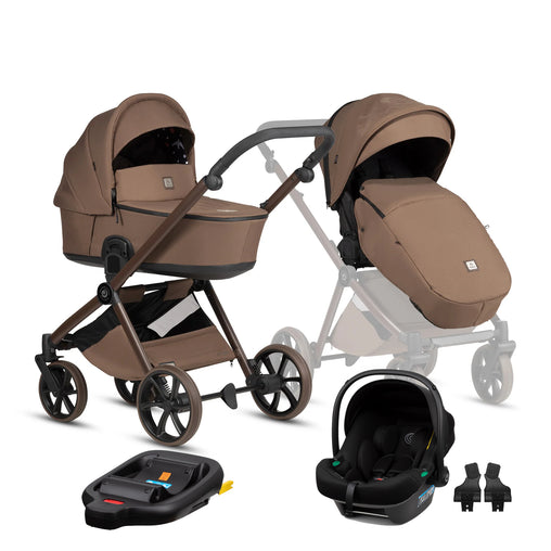 Tutis Mio3+ Thermo Brown Limited Edition universalus vežimėlis 4in1 (016)