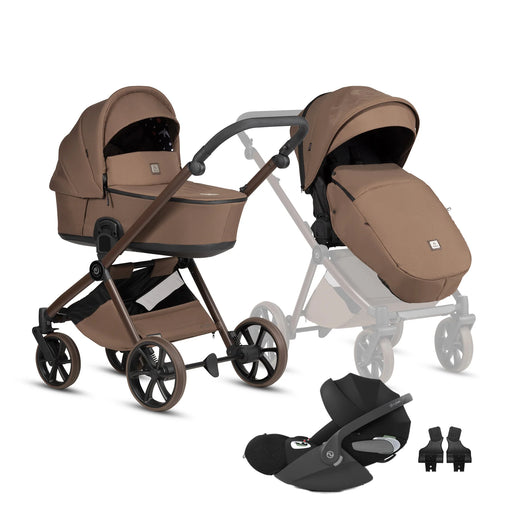 Tutis Mio3+ Thermo Brown Limited Edition universalus vežimėlis 3in1 (016) (kopija)