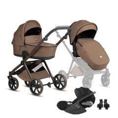 Tutis Mio3+ Thermo Brown Limited Edition universalus vežimėlis 3in1 (016) (kopija)