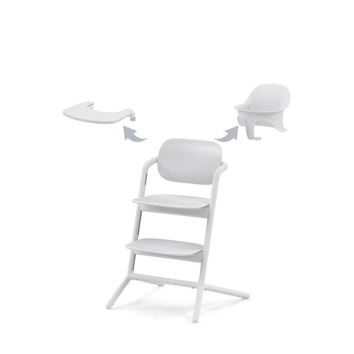 Maitinimo kėdutė Cybex - Lemo 3 in1 - Spalva - White