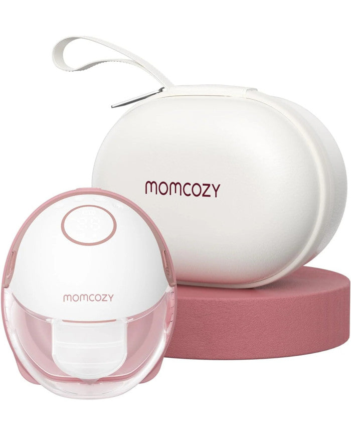 Momcozy nešiojamas belaidis pientraukis M6, rausvas