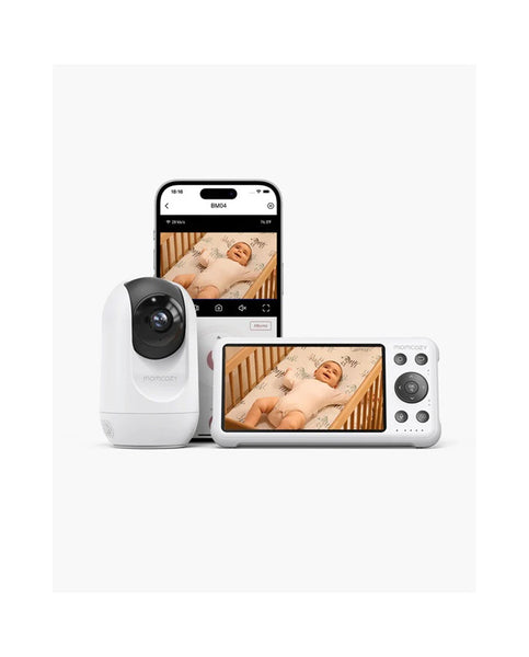Momcozy Smart 5.0 colių video auklė BM04 su WiFi funkcija