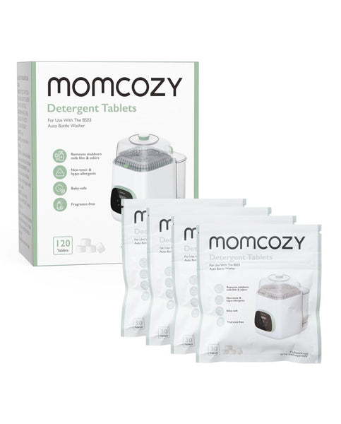 Momcozy buteliukų plovyklos Kleanpal PRO plovimo tabletės, 120 vnt.