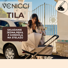 Venicci Tila universalus vežimėlis 2in1 - Noce