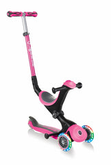 Paspirtukas Go Up Deluxe Lights-Rožinis