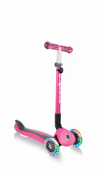 Paspirtukas Go Up Deluxe Lights-Rožinis