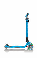 Globber paspirtukas Go Up Deluxe Lights - Mėlynas