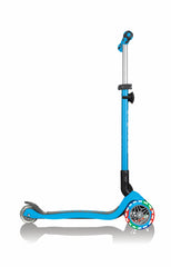 Globber paspirtukas Go Up Deluxe Lights - Mėlynas