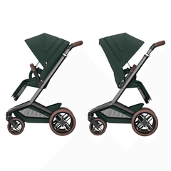 Maxi Cosi Fame vežimėlis 2in1 - Twillic Green