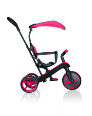 Globber triratukas Trike Explorer 4in1 - Raudonas