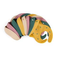 PETITE&MARS silikoninis seilinukas Take&Match 6 mėn.+(intense ochre)