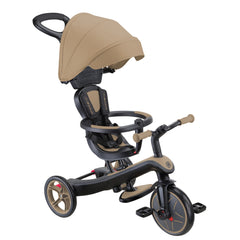Globber triratukas Explorer Trike 4in1 - Smėlio spalvos