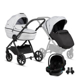 Tutis Uno6+ universalus vežimėlis 3in1 (142) + Tutis Elo Lux i-Size autokėdutė